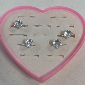 Anillo infantil plateado