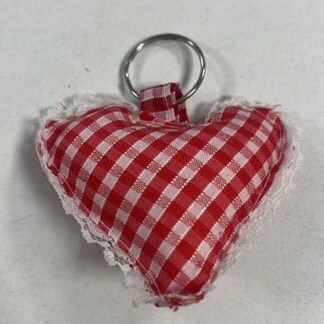 Llavero corazon rojo