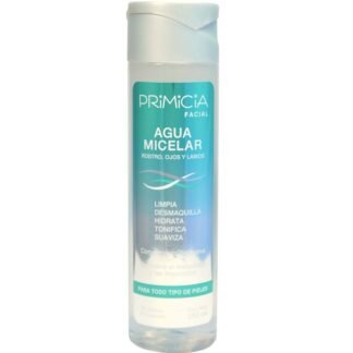 Agua micelar Primicia 250mL para todo tipo de pieles